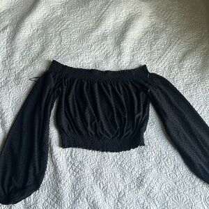 Off the shoulder blouse